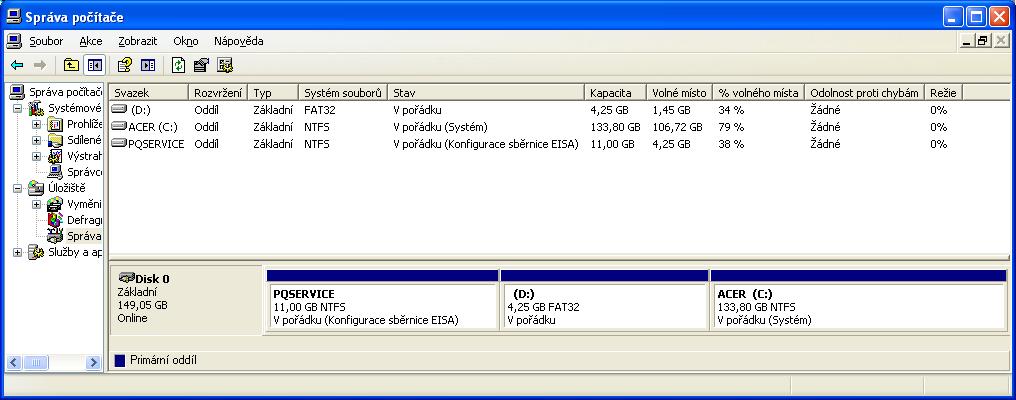 Computer Management with Disk Management