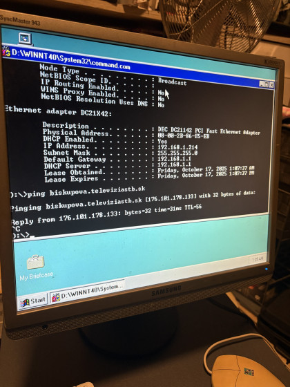 The Alpha Machine on network + pinging