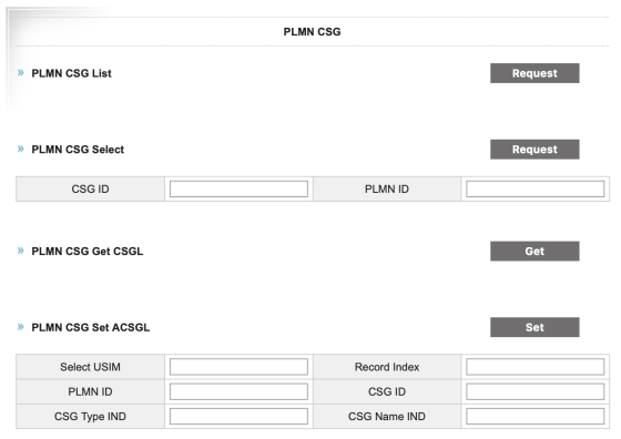 PLMN CSG