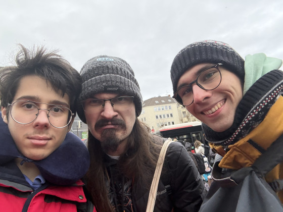 Our train broke down, GRRRRR